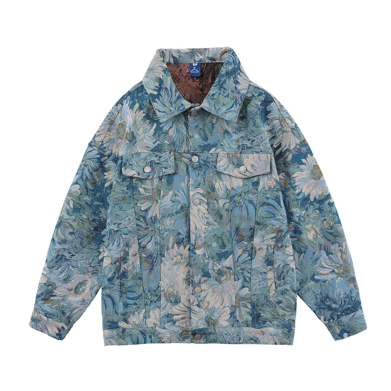 Men Denim Jackets Men's Spring and Autumn Retro Jacket Casual