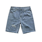 Men Denim Shorts Men's Summer Student