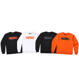 Vlone Sweatshirt Round Neck Terry Sweater Men'S And Women'S Loose Long Sleeve