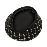 Boston Winter Hat Autumn and Winter Retro Painter Cap Octagonal Cap