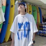 Men T-Shirts round Neck Printed Short Sleeve Loose