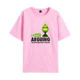 Men and Women Grinch Shirt Casual Loose Short Sleeves T-shirt