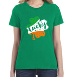 Valentine 'S Day T Shirt Large Size T-shirt Men 'S And Women 'S Short Sleeve Lucky Printed Summer