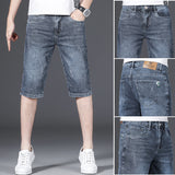 Men Jorts Boys Shorts Stretch Denim Shorts Men's Shorts Slim Fit