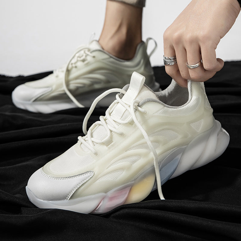 designer Sneaker Shoes Men's Shoes Summer Luminous Skeleton Shoes Casual Breathable Sneakers