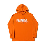 Vlone Hoodie Frien Sweater Hooded Coat Hoodie Men'S And Women'S Autumn And Winter Casual Large Size Sweater