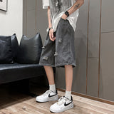 Men Denim Shorts Men's Summer Pants
