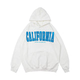 Man Fall Outfits Alphabet Embroidery Loose Couple Hooded Sweater