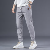 Cuffed Cargo Pants Men's Spring and Summer Pants Men's Spring Loose
