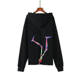 Vlone X Ray Hoodie Cotton Terry Men'S Women'S Pullover