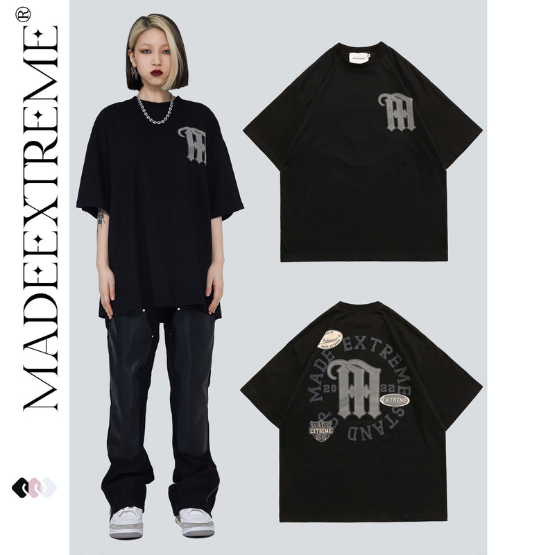 Y2g Shirts for Boys Summer Short Sleeve Men's Loose round Neck