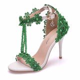 Nude Heels for Wedding Sandals