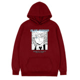 Anime Hoddies Blue Period Printed Long-Sleeved Top Hooded Sweater