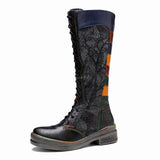 Justin Yellowstone Boots Retro Ethnic Style Retro Women'S Shoes