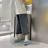 Men Denim Shorts Men's Summer