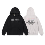 Kanye West Sunday Service Hoodie Autumn And Winter Fog Plus Size Loose Velvet Padded Hooded Sweatshirt