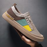 Flat Shoes Summer Men's Shoes Cloth Shoes Men's Breathable Casual Canvas Shoes