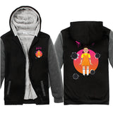 Squid Game Costume Hoodie Casual Thickened Zipper Sweater