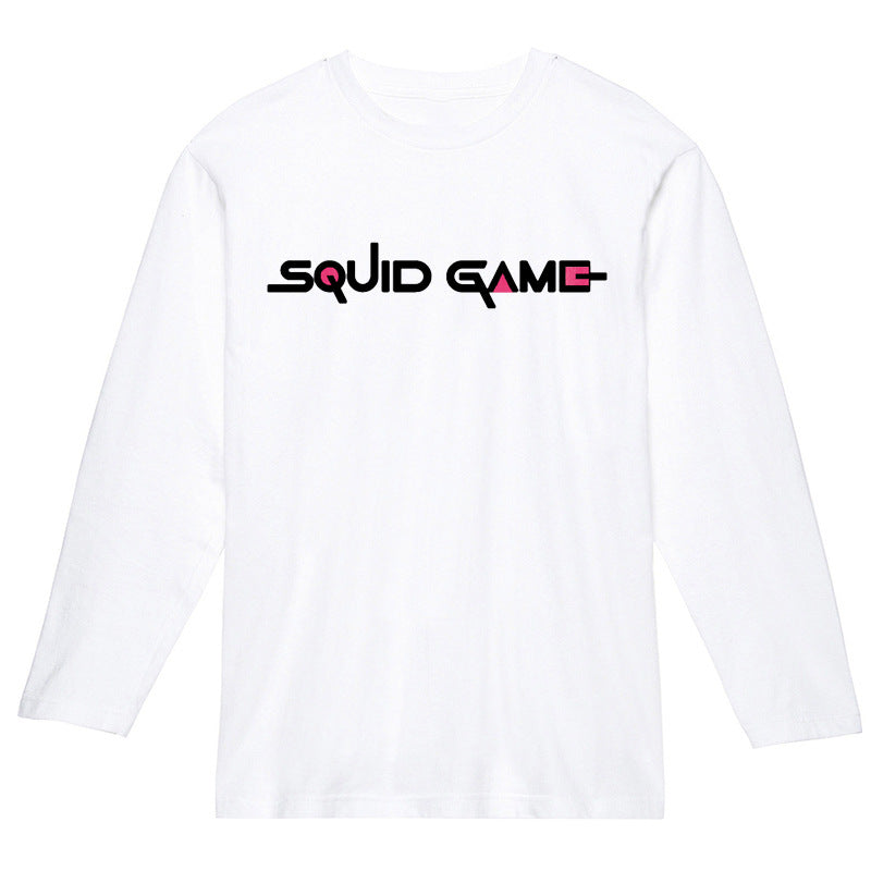 Squid Game Costume round Six Printed Top Short Sleeve T-shirt