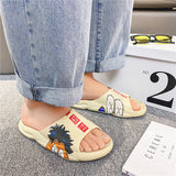 Mens Slide Coconut Slippers Men'S Dad Sandals Summer