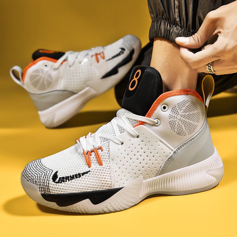 Basketball Shoes Basketball Shoes High Top Men's Mesh Shoes Sneakers Casual Breathable Sneakers