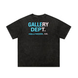Gallery Dept T Shitrs Magic Letter Short Sleeve Lining