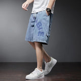 Men Jorts Summer Men's Jeans Shorts Loose Casual