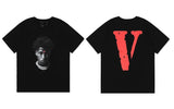 Vlone Shortsleeved Tshirt Men'S Casual Able Men'S Top
