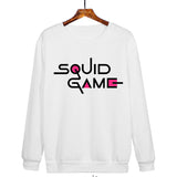 Squid Game Costume Pattern Printed Men's and Women's Loose round Neck Sweater