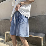 Men Denim Shorts Men's Summer