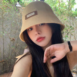 Women Bucket Hat Bucket Hat Sun-Proof Face Cover