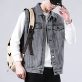 Men Denim Jackets Men's Autumn