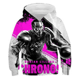 Children Hoodie Space Jam  Jordan Anime Personality Children's Sweater