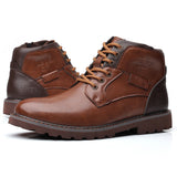 Western Shoes Men's British Vintage Martin Boots Fashion Casual Breathable