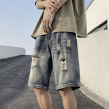 Men Denim Shorts Men's Summer