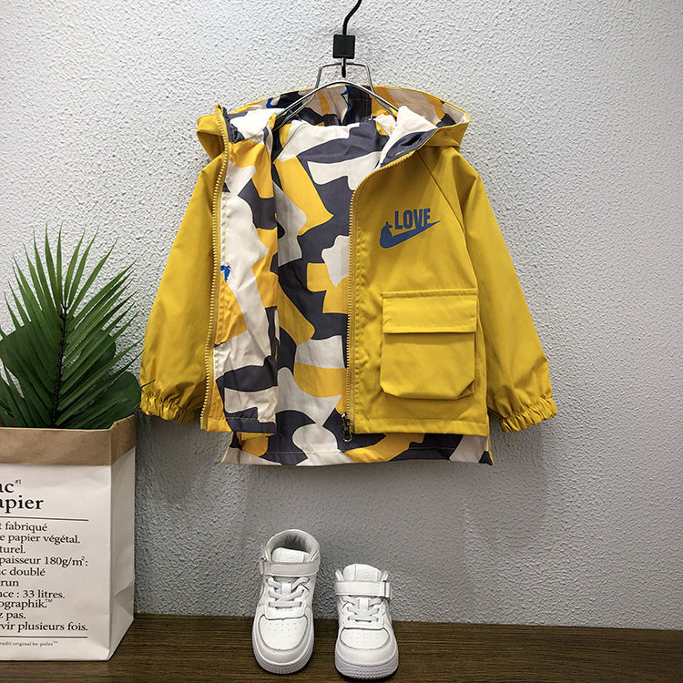 Toddler Boys Jackets Boys' Coat Spring and Autumn Shell Jacket