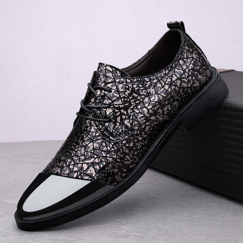 Men's Dress Shoes Classic Leather Oxfords Casual Cushioned Loafer Summer Cool Fashion Men's Casual Shoes