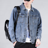 Men Denim Jackets Men's Autumn Coat Jacket