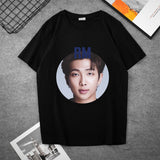 BTS Proof T Shirt Short-Sleeved T-shirt Men's Loose T-shirt