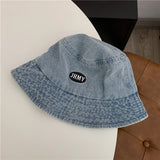 Women Bucket Hat Cowboy Fisherman Small Brim Sun Protection
