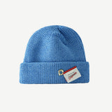 Red Beanie Hat Women's Autumn and Winter Warm Knitted Hat Beanie Hat Sleeve Cap