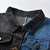 Children Jean Jackets Spring Color Matching Fashion Denim Jacket Casual Children's Clothing
