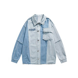 Men Denim Jackets Autumn Men's and Women's Denim Jacket Loose Jacket