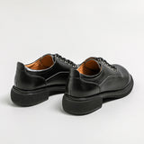 Mary Jane Shoes Jk Leather Shoes Autumn And Winter Black Small Leather Shoes For Women