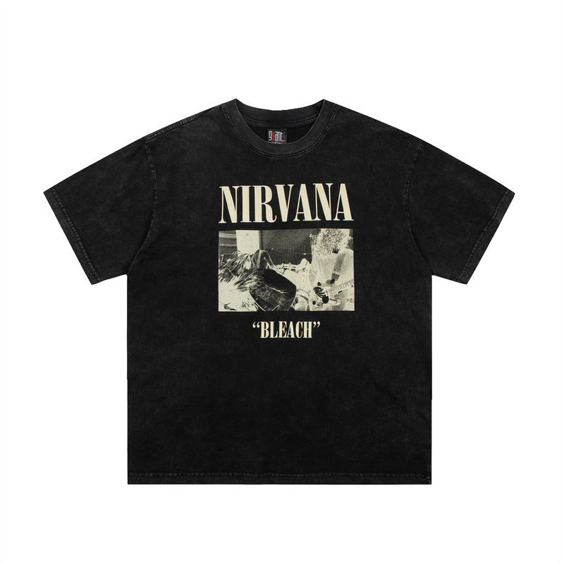 Nirvana T Shirt Nirvana Band Rock Vintage Loose