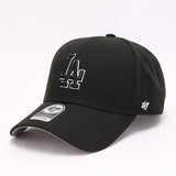 Dodgers and Yankees Baseball Cap 47brand Baseball Hat Men's Hard Top Big Logo NY Embroidered Wine Red