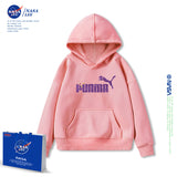 NASA Children Hoodie NASA Boys Hooded Sweatshirt Thickened Winter
