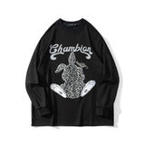 Man Fall Outfits Autumn and Winter Men's Clothing Stitching Internet Celebrity Couple Casual Sweatshirt Men's and Women's Fashion