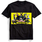 Anime Hoddies My Hero Academia Anime Short Sleeve round Neck T-shirt