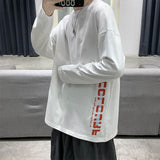 Men's Sweatshirt Autumn Men's Loose Long-Sleeved T-shirt